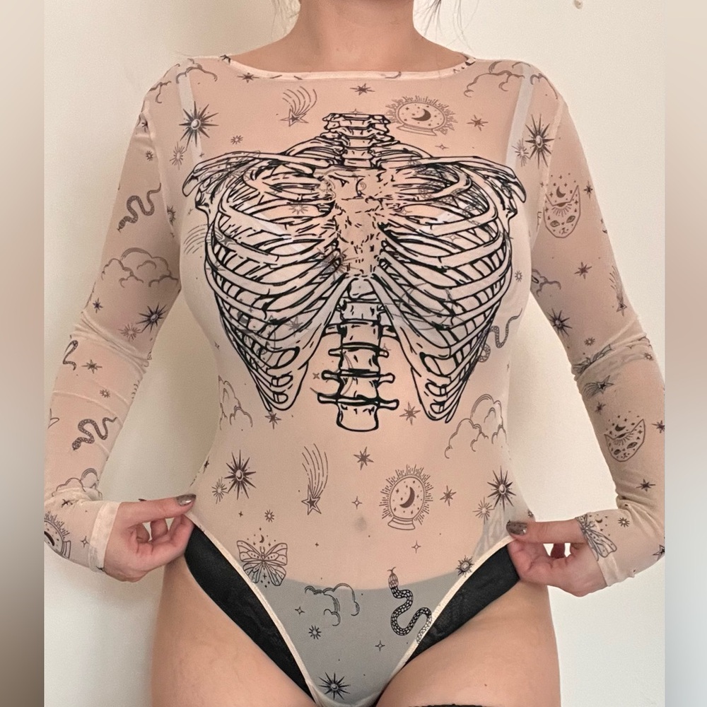 Sexy Sheer Bodysuit